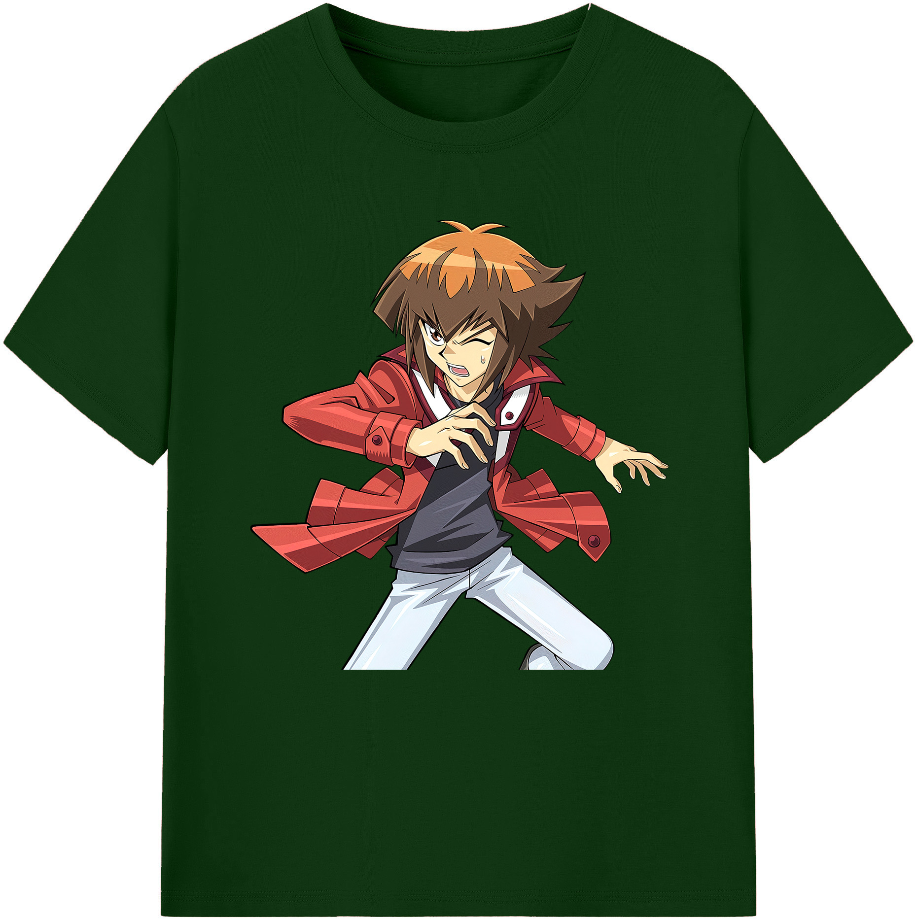 （画像用） 遊☆戯☆王 Yu-Gi-Oh! 綿100％半袖Tシャツ（フロントプリント）